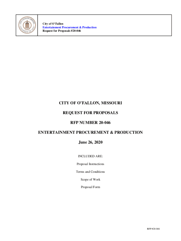 Fillable Online OF OFALLON