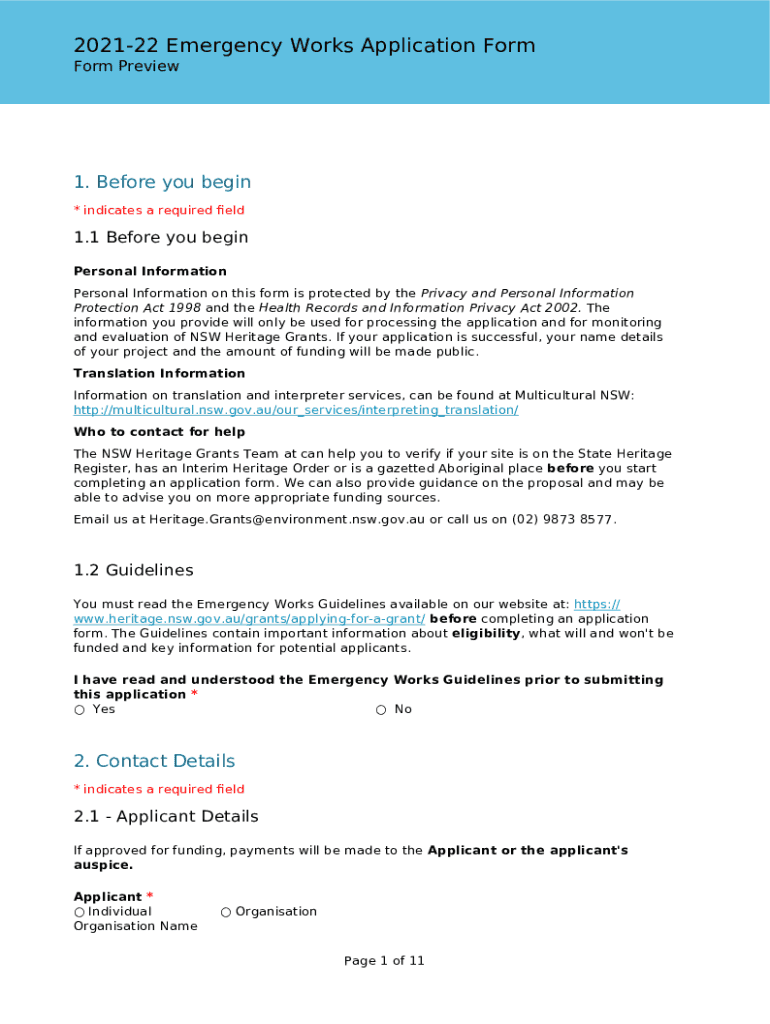Form preview
