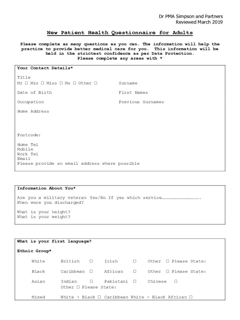 Form preview