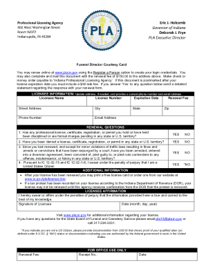 Fillable Online secure in www.in.govplalicensePLA: PLA Online Services ...