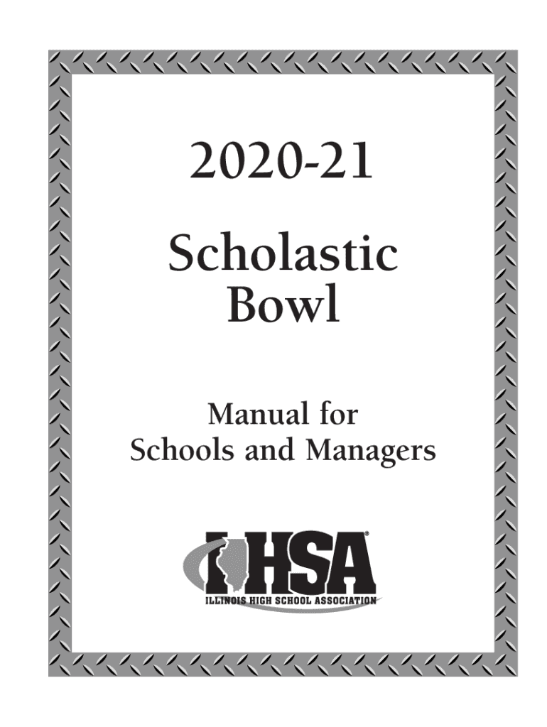 Fillable Online Fillable Online Ihsa Scholastic Bowl Ihsa Fax Email Fillable Online Fillable Online Ihsa Scholastic Bowl Ihsa Fax Email