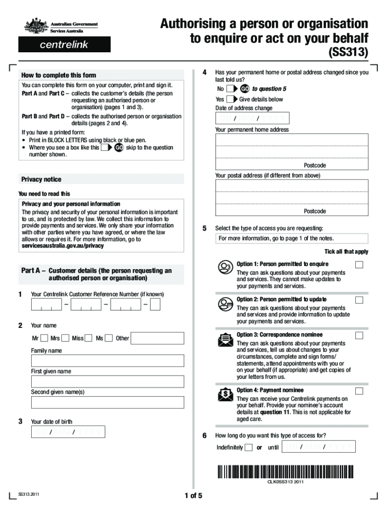 2020 2023 Form AU SS313 Fill Online Printable Fillable Blank PdfFiller