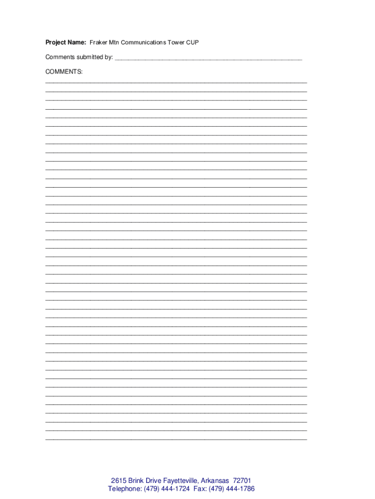 Fillable Online FAUQUIER COUNTY DEPARTMENT OF COMMUNITY DEVELOPMENT Fax