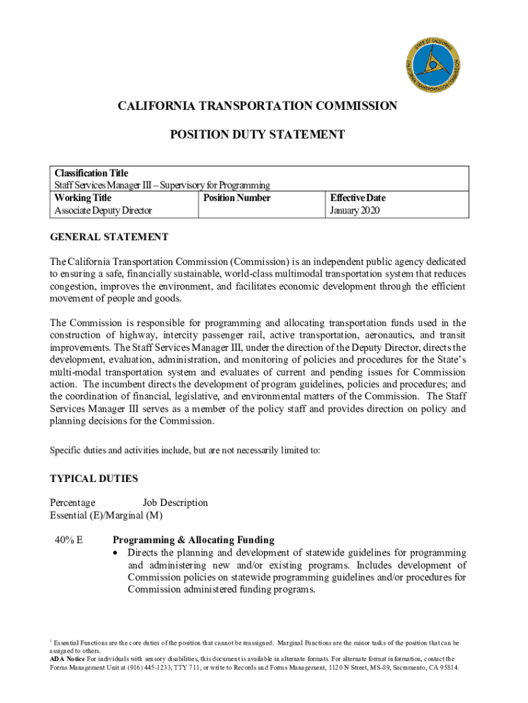 Fillable Online dot ca dot.ca.govmediaCALIFORNIA TRANSPORTATION