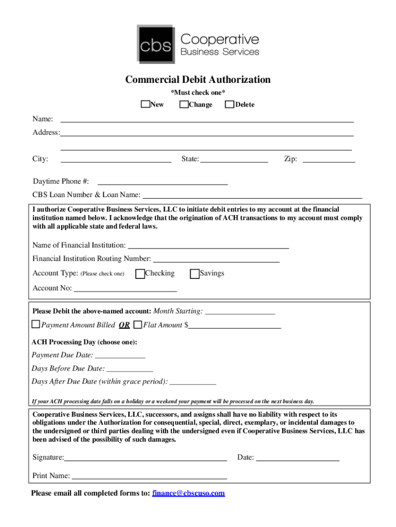 Fillable Online RECURRING DIRECT DEBIT AUTHORIZATION FORM Fax Email