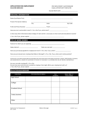 Form preview