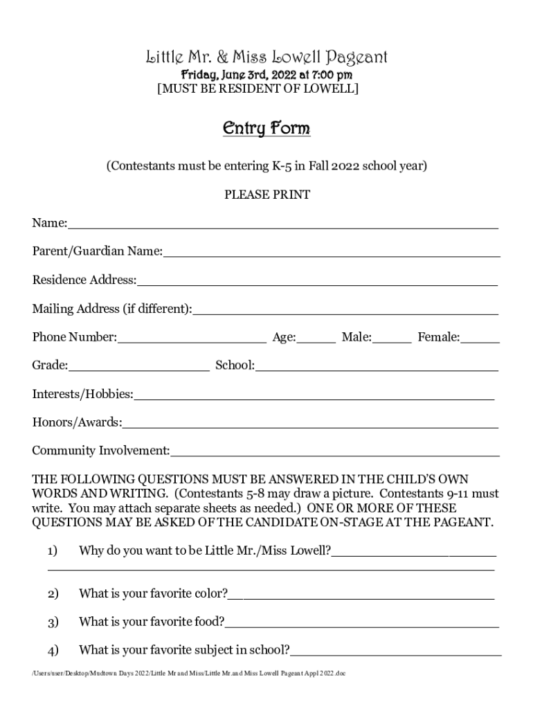 Form preview