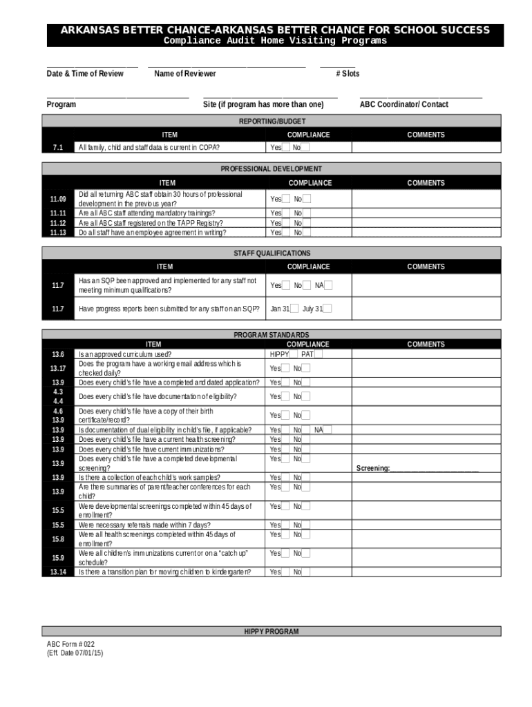 it site visit checklist