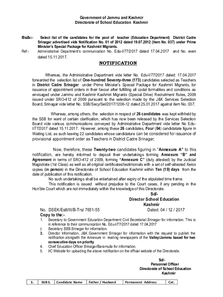 Fillable Online dsek.nic.inMisc35720192,6J Directorate of School