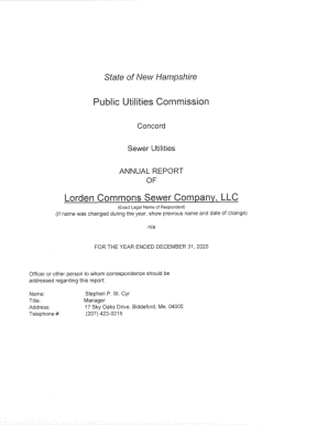 State of New Hampshire Public Utilities Commission Lorden ...
