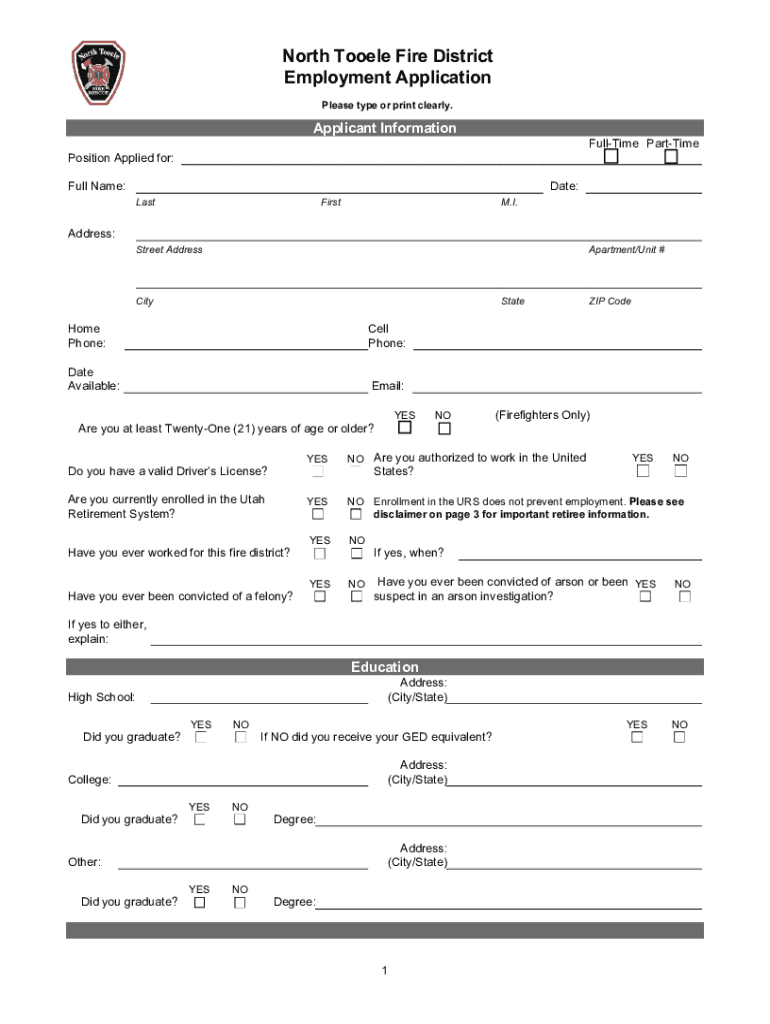 chamberofcommerce united-statesutahNorth Tooele County Fire District in Stansbury Park, UT Preview on Page 1