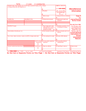2022 1099-MISC form