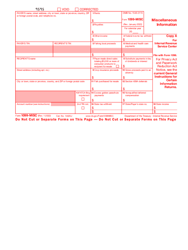 1099 Form Fill Out Sign Online DocHub