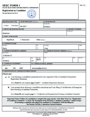 Fillable Online seec ct 123 Georgetown Rd Fax Email Print ...