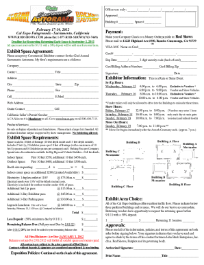 Cal Expo Fairgrounds - Sacramento, California Payment