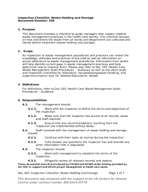 Waste Management Checklists & s - SafetyCultureOSHA Workplace ...