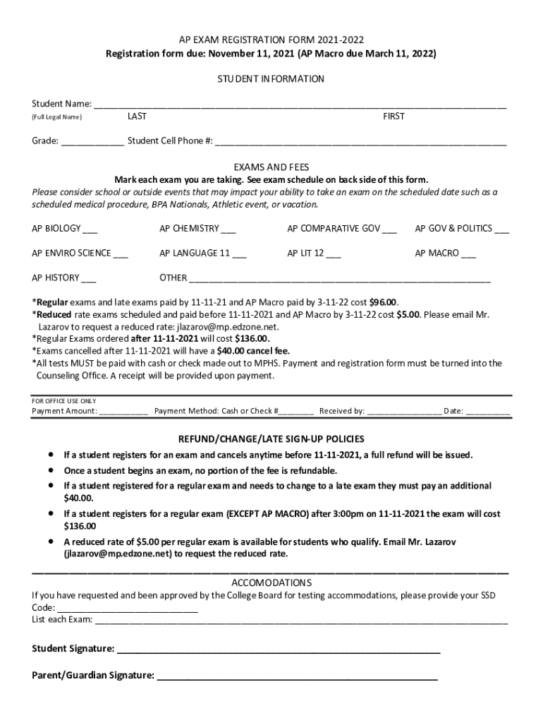 Form preview