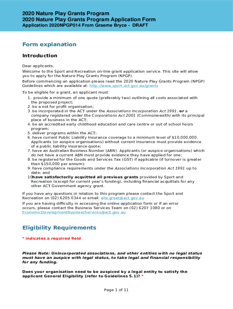 Form preview