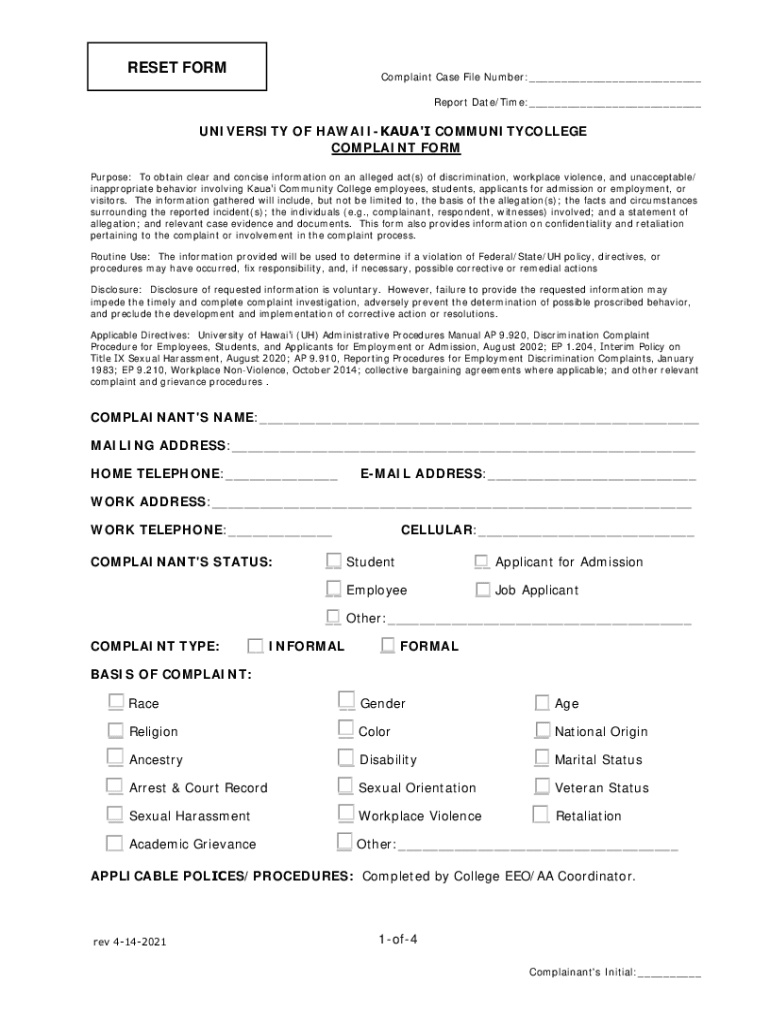 Form preview