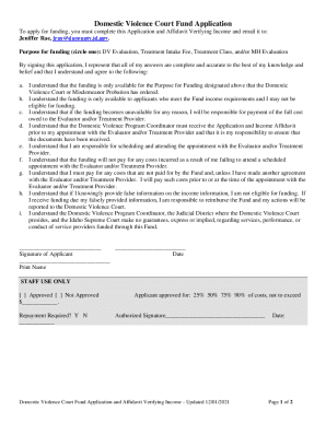 Fillable Online Sample letters to get evidence of domestic violence ...