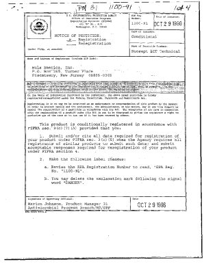 Fillable Online U.S. EPA, Pesticide Product Label, , 10/29/1996 ...