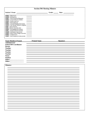 Fillable Online A parent's guide to Section 504 in public ...