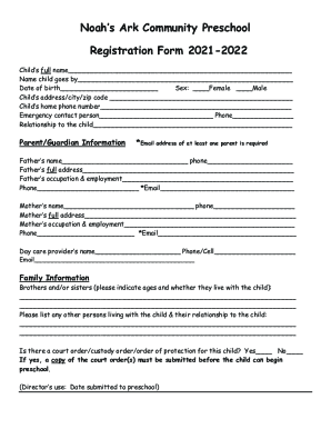 Form preview