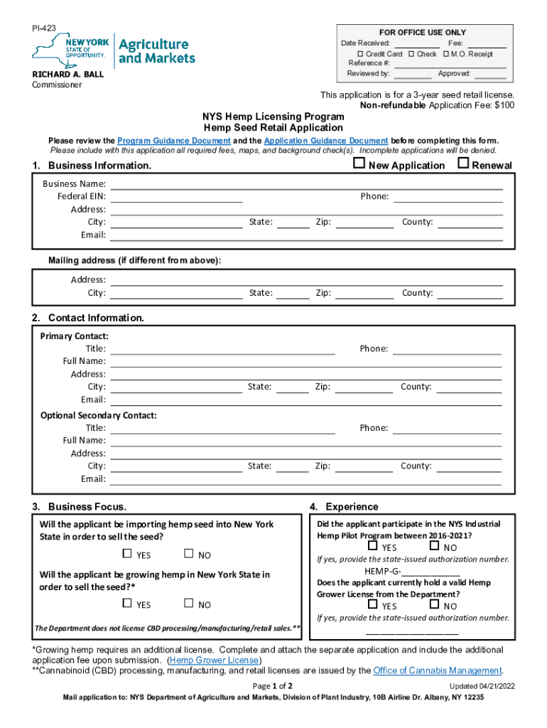 Fillable Online agriculture ny agriculture.ny.gov system filesProposals