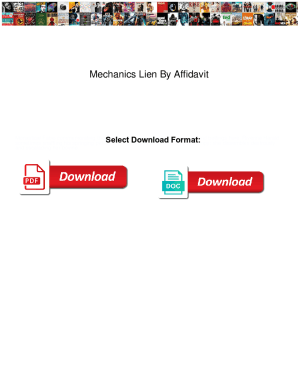 Mechanics Lien By Affidavit. Mechanics Lien By Affidavit hacker