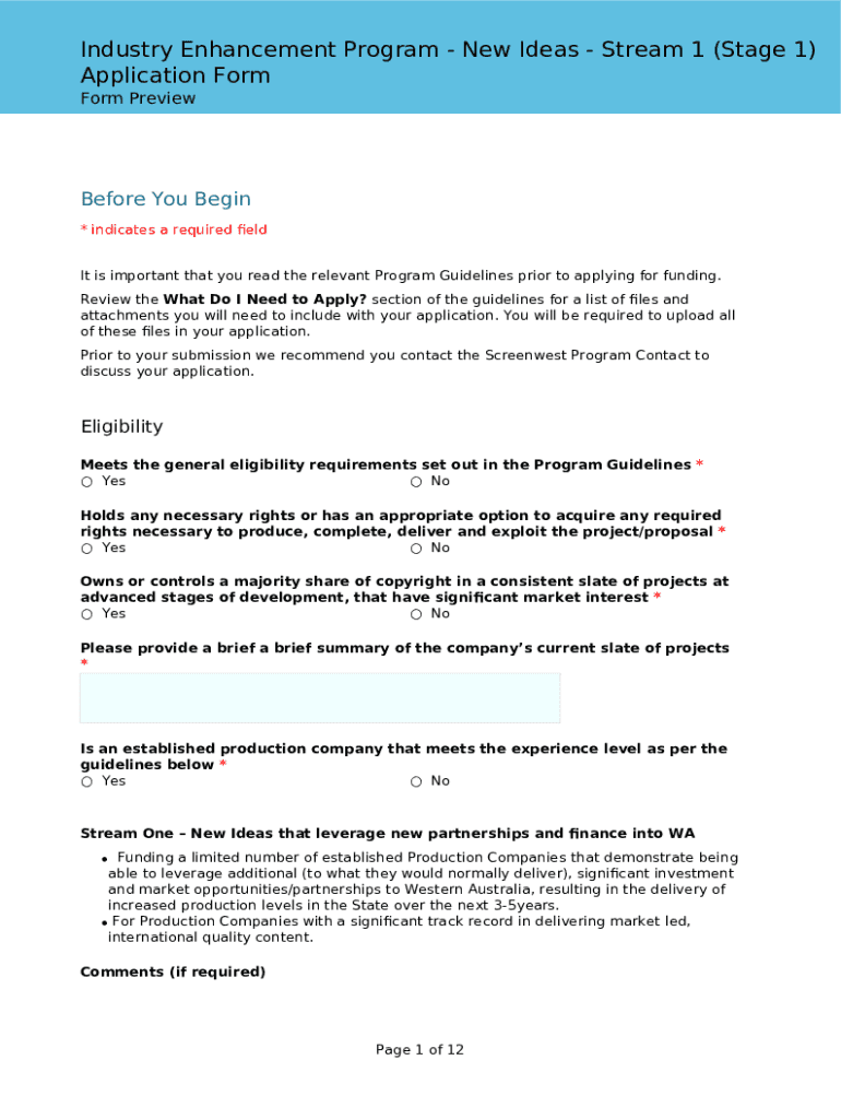 Form preview
