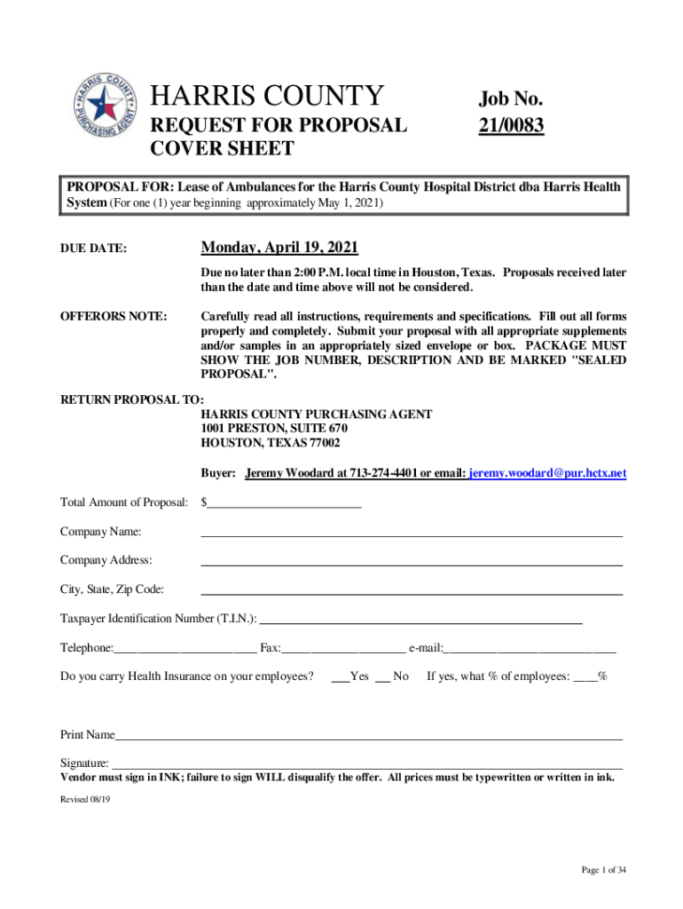 Fillable Online COUNTY Job No. 21/