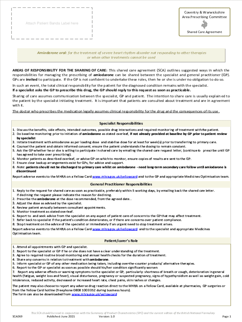 Fillable Online www.covwarkformulary.nhs.ukCoventry and Warwickshire