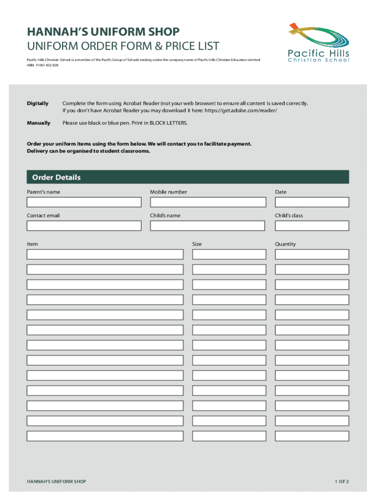 Form preview