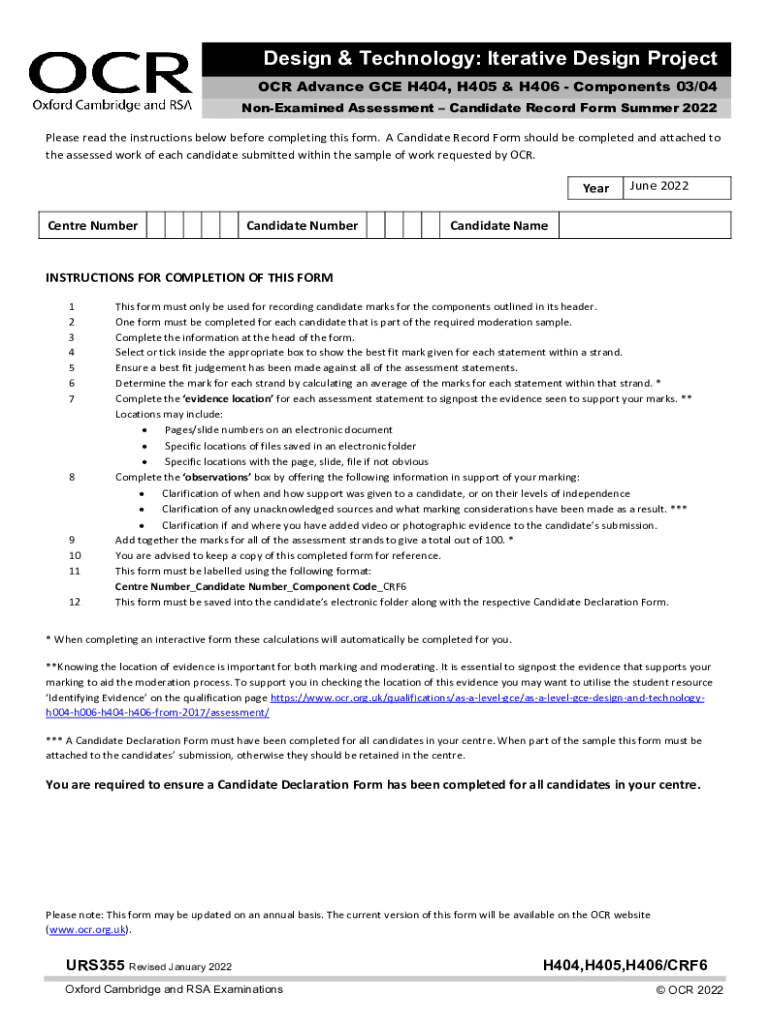 Form preview