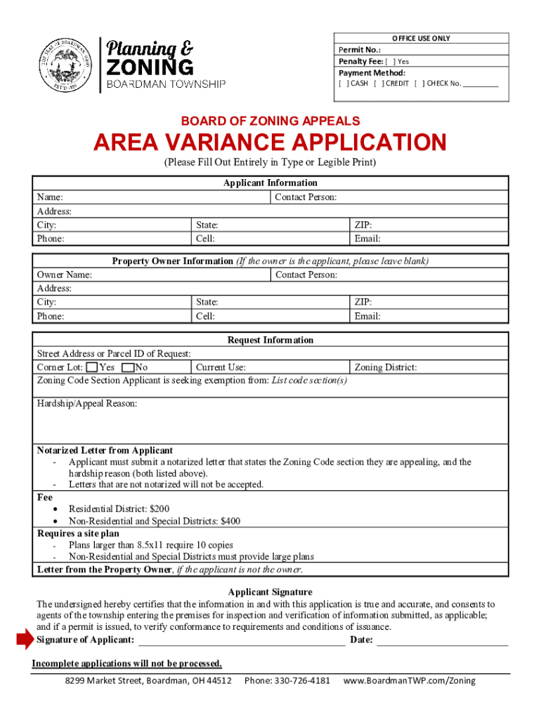 Ohio board zoning appeals Fill out & sign online DocHub