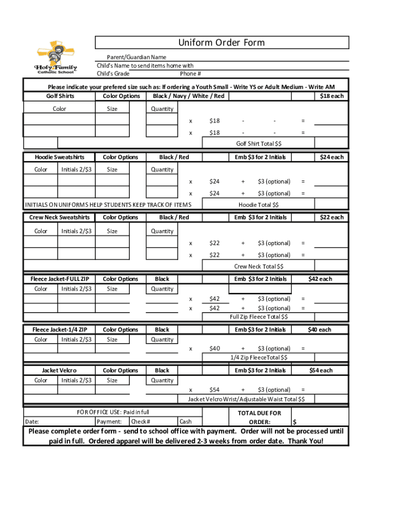 Form preview