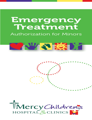 Emergency Treatment Authorization for Minors