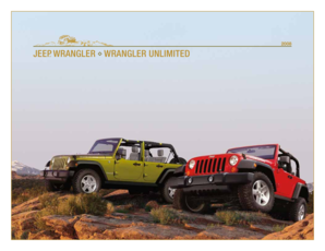 Fillable Online JEEP WRANGLER WRANGLER UNLIMITED Fax Email Print ...