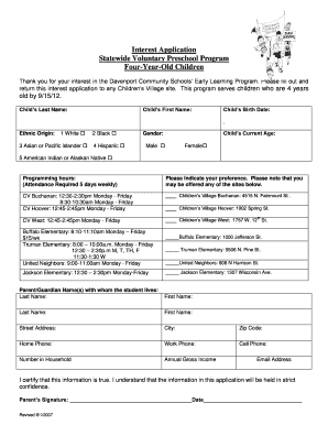Form preview