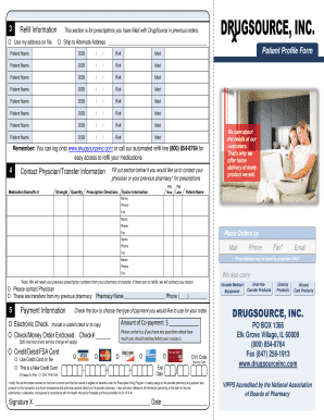 Patient Profile Form