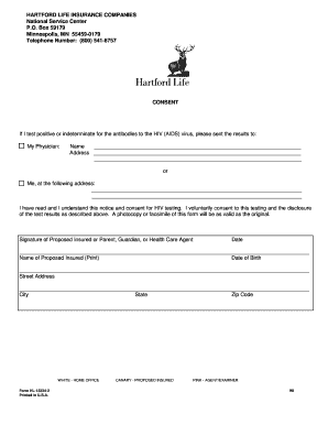 Wisconsin HIV Testing Consent Form