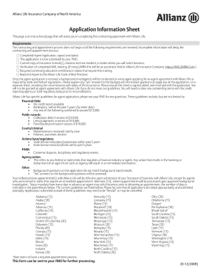 Allianz Life Agent Application