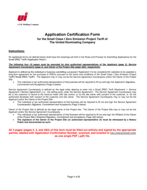 Fillable Online Application Certification Form - The United ...