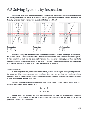 Fillable Online What makes a system of linear equations have a single ...