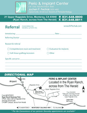Dental Referral Form