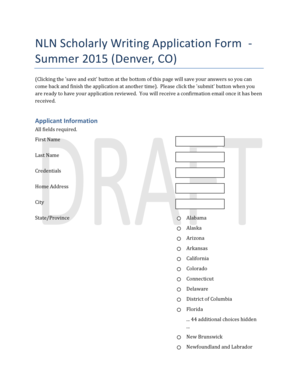 Form preview