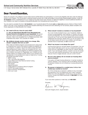 Jefferson County Educational Benefits Form