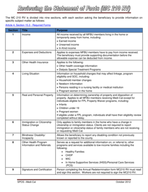 MC 210 RV Medi-Cal Redetermination Form