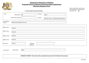 Form preview