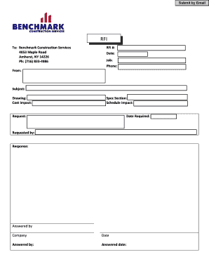 Request for Information Form